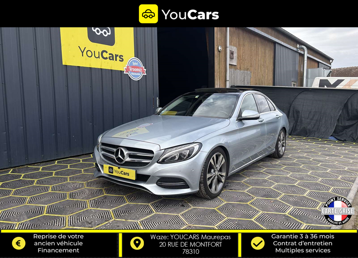 Mercedes-Benz Classe C 220 CDi 2.1 CDI 7G-TRONIC 170 cv Boîte auto TOIT OUVRANT CAMERA DE RECUL