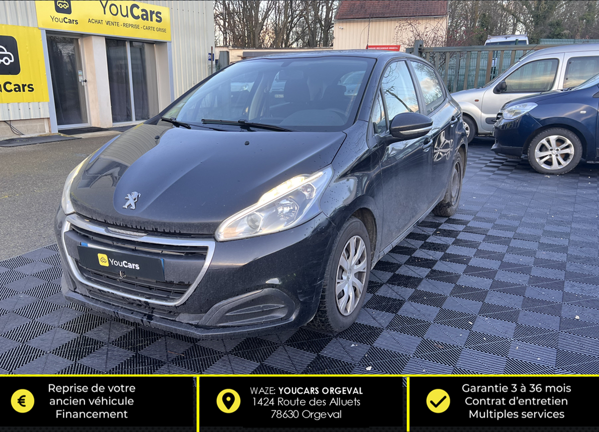 Peugeot 208 Phase 2 5 Portes 1.6 Blue HDi 75 cv - IDEAL JEUNE PERMIS - MOTEUR FIABLE - CARPLAY