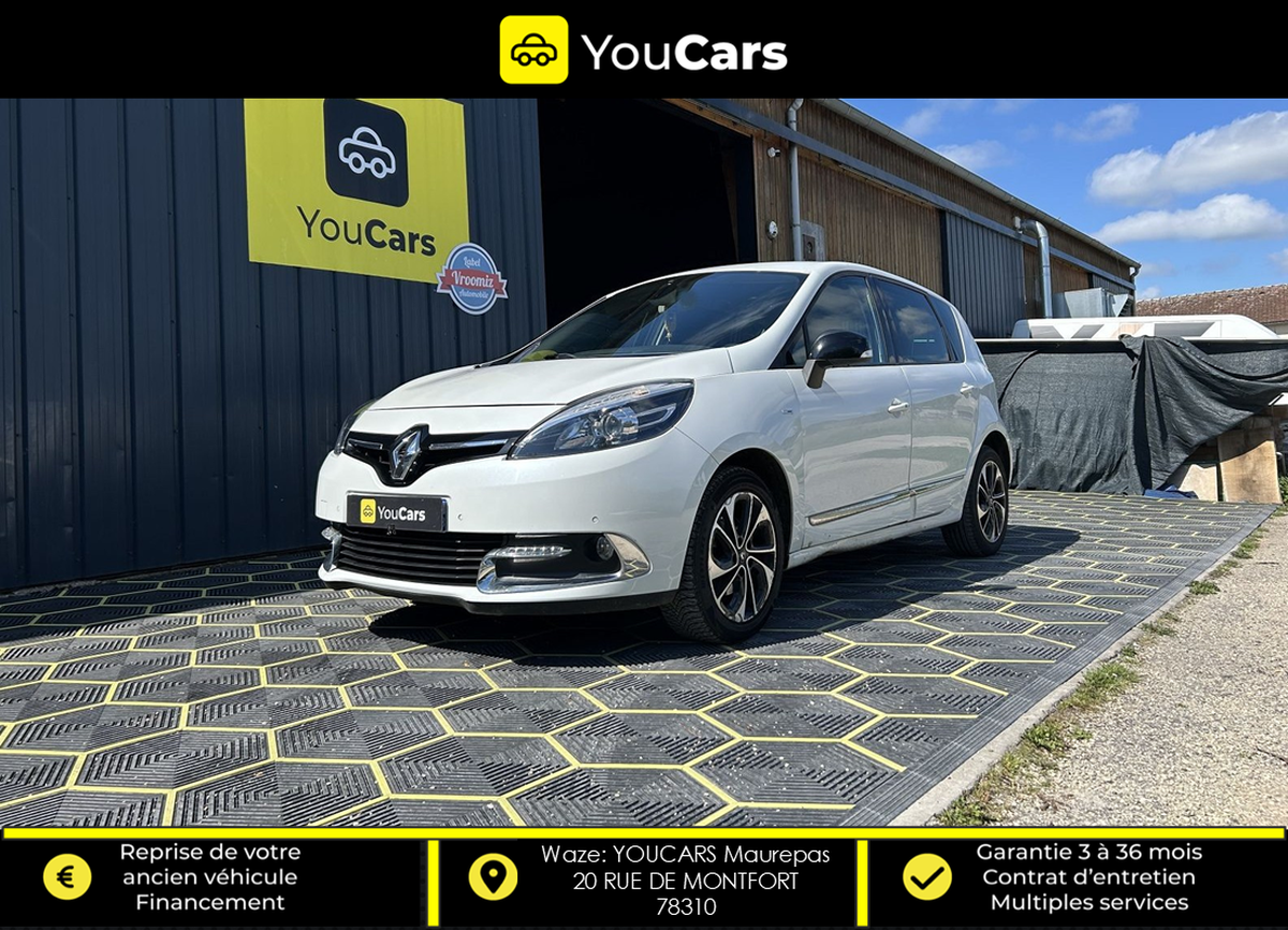 RENAULT Grand Scenic BOSE Phase 2 1.2 TCe 131 cv ENTRETIEN RENAULT - CAMERA DE RECUL - GPS