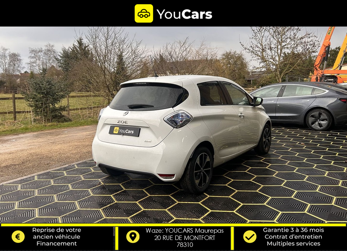 RENAULT Zoe EDITION ONE CHARGE RAPIDE Q90 41 kWh 88 cv TVA RECUPERABLE