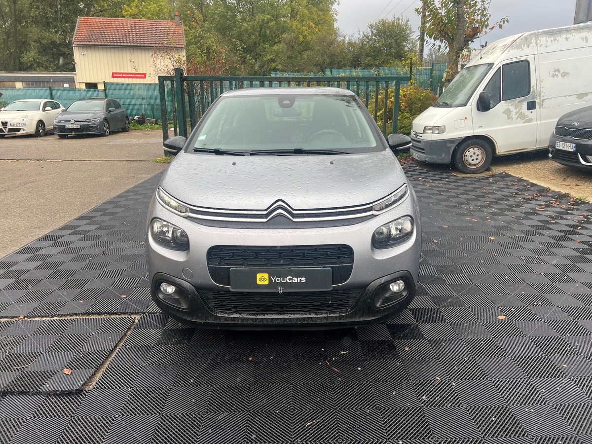 Citroën C3 1.5 BlueHDi 102 cv- CARNET D'ENTRETIEN COMPLET - RADAR DE RECUL - CARPLAY - MOTEUR FIABLE