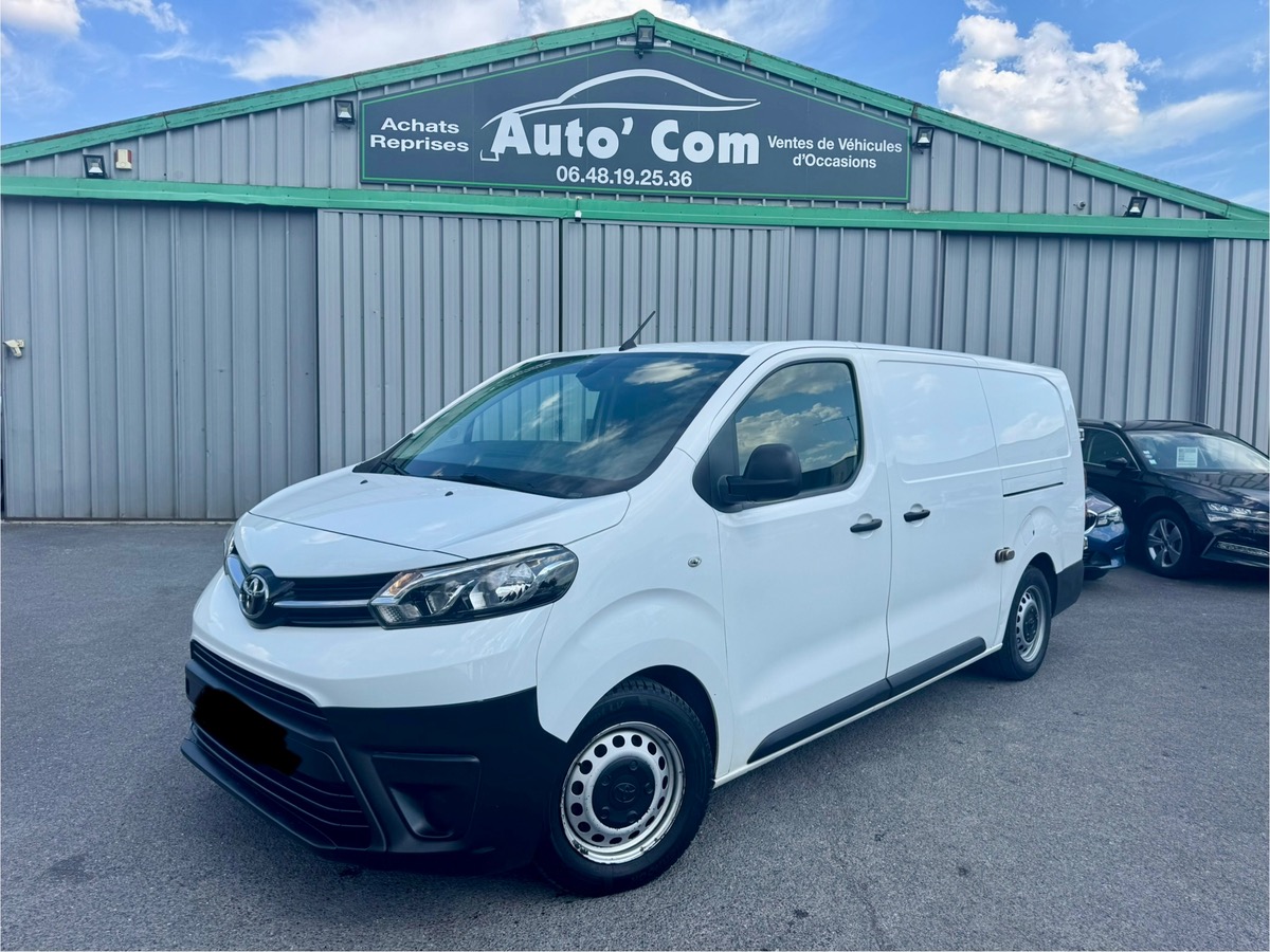 Toyota ProAce LONG 2.0 BHDI 120CH DYNAMIC DOUBLE PORTE LATERALE / PRIX HT