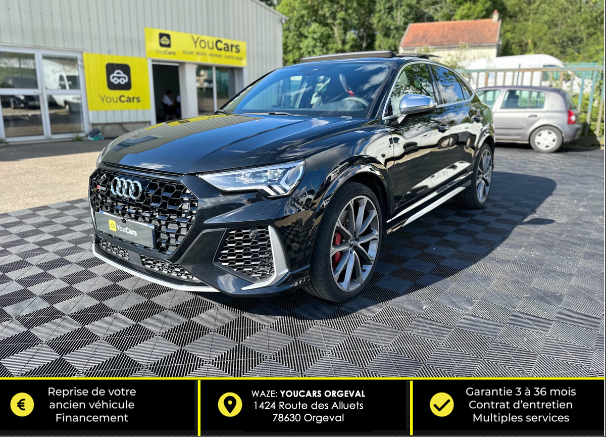 Audi RS Q3 RSQ3 2.5 tfsi 400 CV FRANCAISE - FULL OPTIONS TOIT OUVRANT CARPLAY - CONFIG RARE