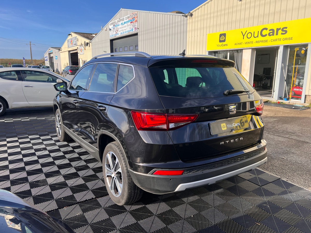 Seat Ateca 1.5 TSI 150 cv  1ERE MAIN - ENTRETIEN A JOUR - RIEN A PREVOIR - CAMERA DE RECUL - CARPLAY