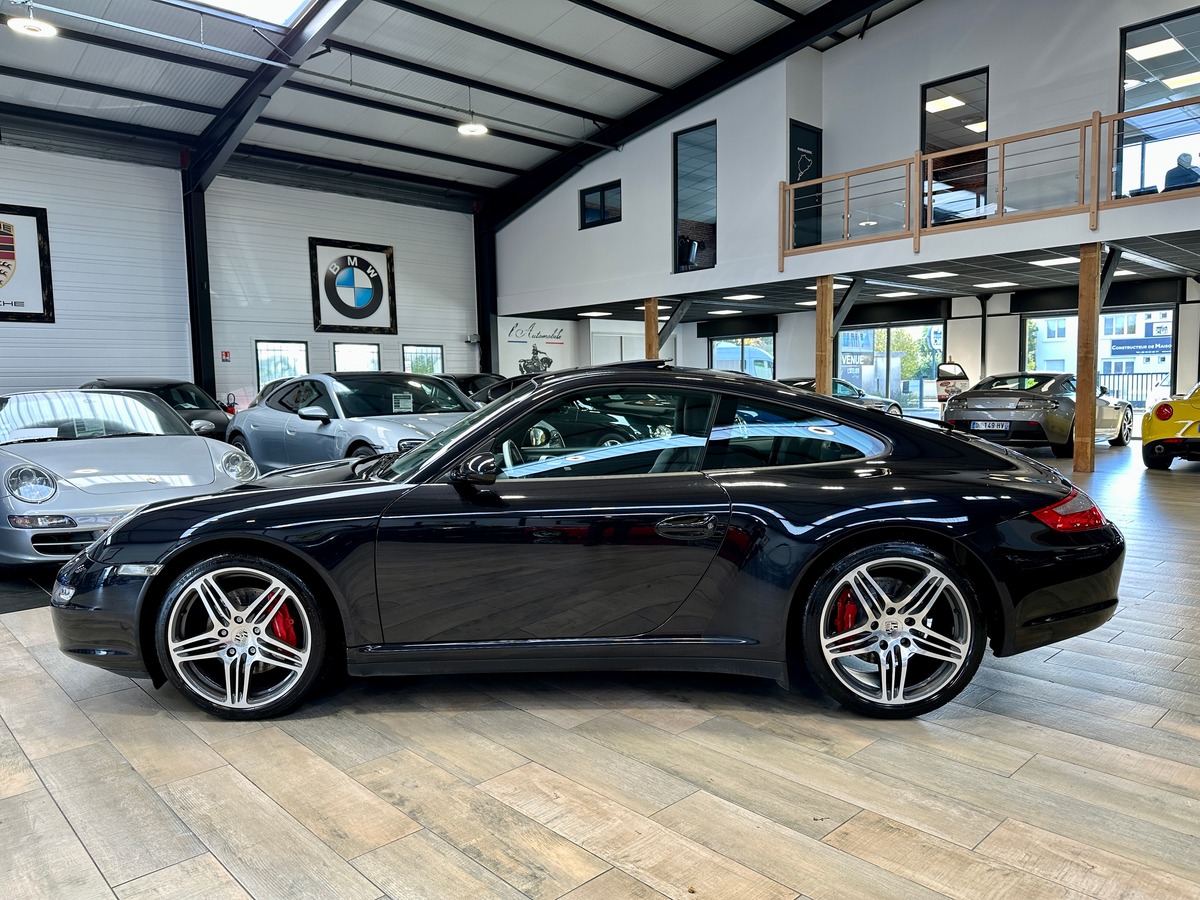 Porsche 911 Type 997 4S 3.8L 355 Echappement sport / Toit Ouvrant / BOSE / Boîte méca / PIWI OK