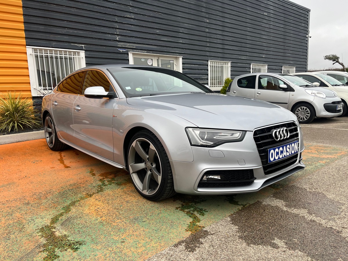 Audi A5 Sportback Phase 2 2.0 TDi Multitronic 150 ch S LINE Boîte automatique