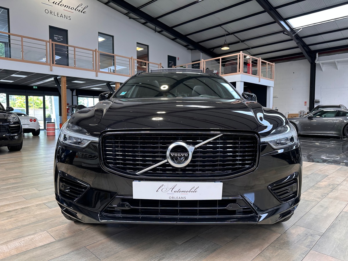 Volvo XC60 T6 AWD 253 + 87cv R-Design Geartronic / 1ère Main / Attelage / Toit Pano