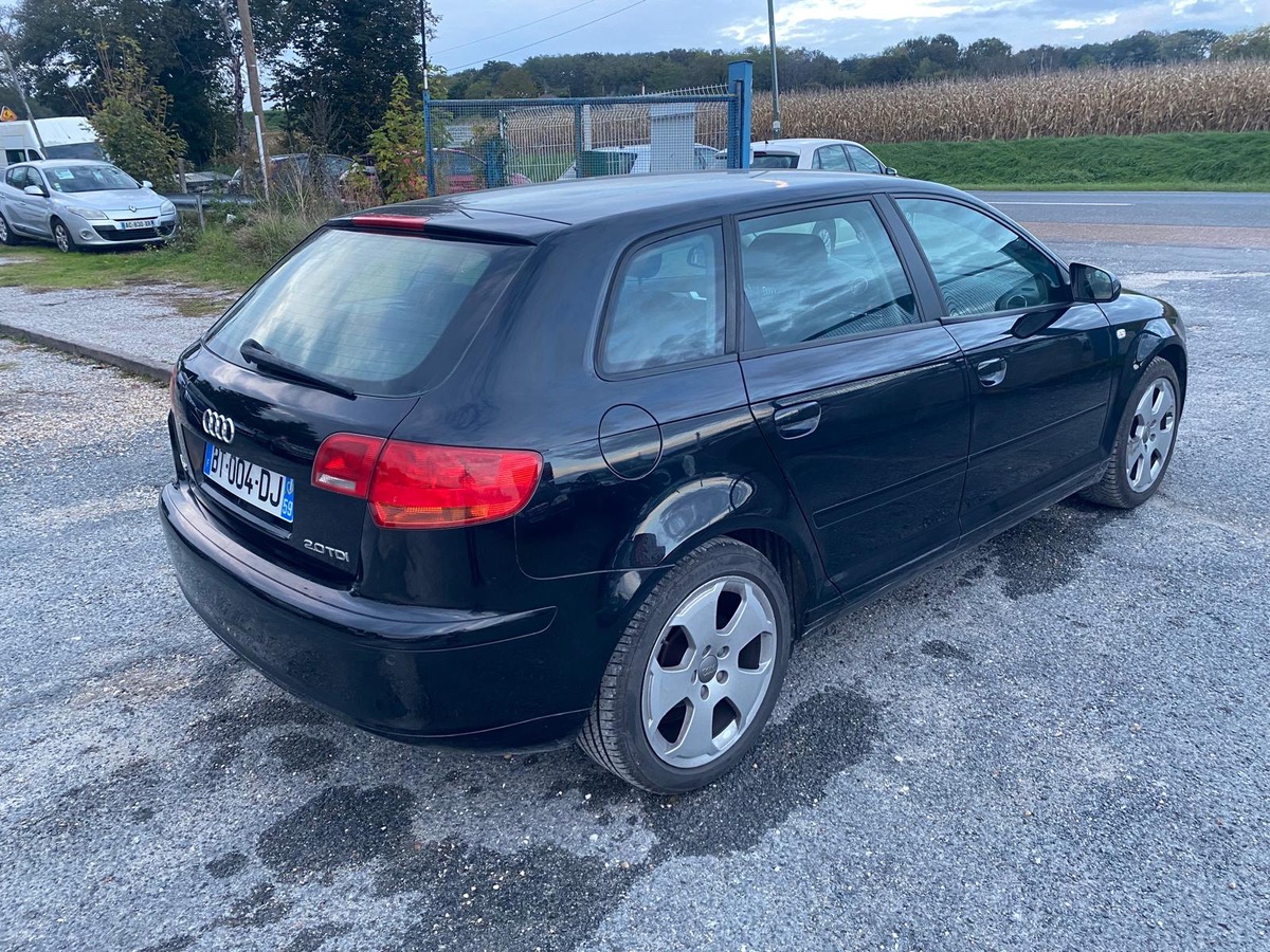 Audi A3 Sportback 2.0 tdi 140cv boite autos DSG 204008km