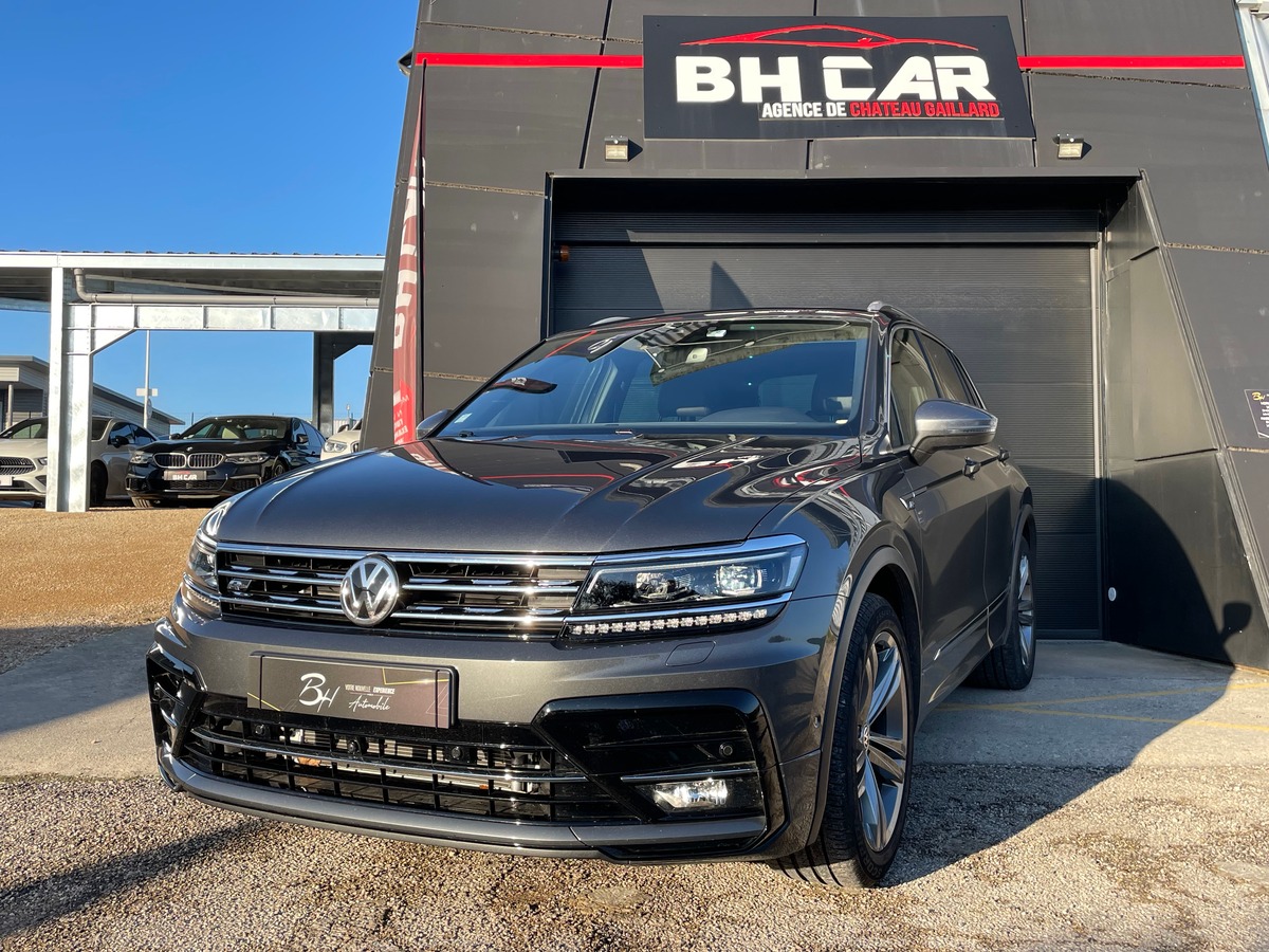 Image: Volkswagen Tiguan 2.0 tdi 150 R-Line int + ext - Cuir - Cam 360 - Toit pano - Attelage - Suivi VW