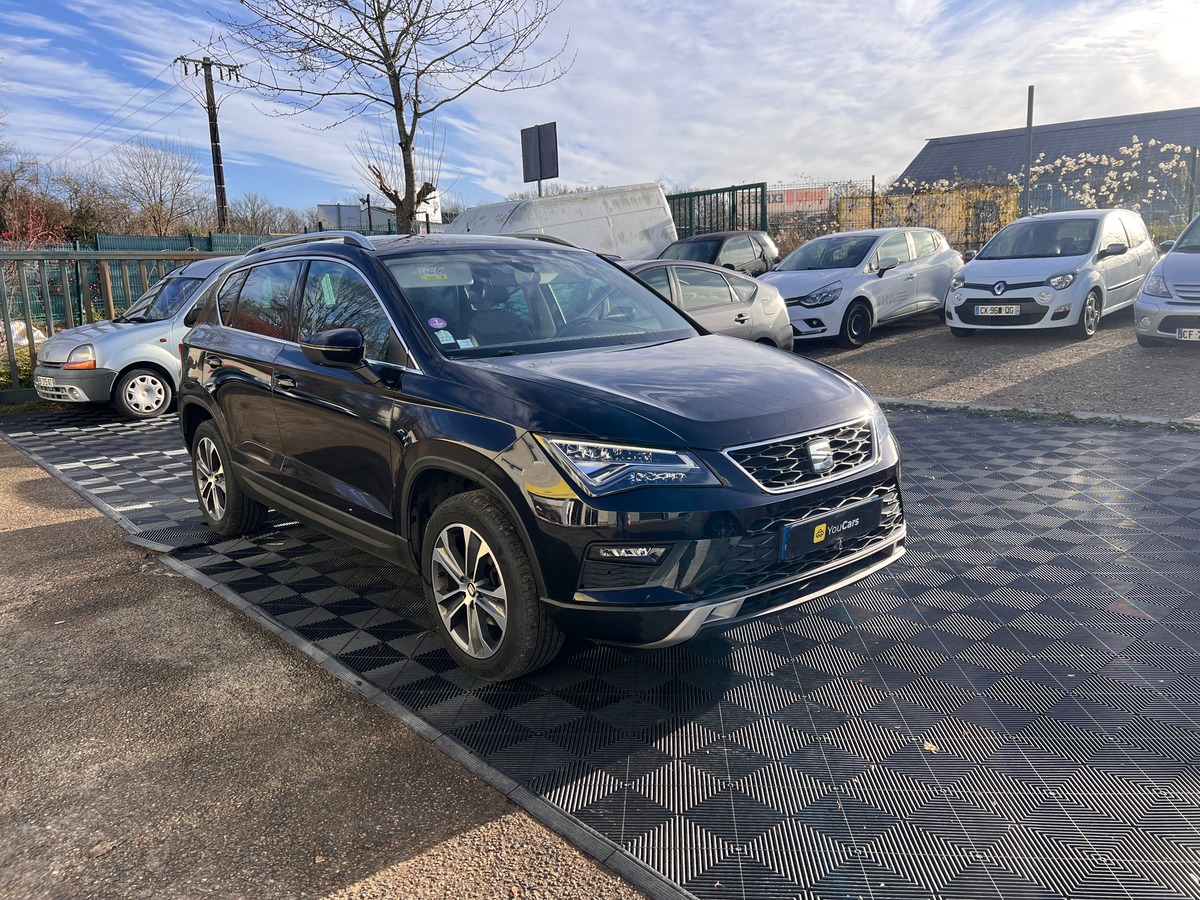 Seat Ateca 1.5 TSI 150 cv  1ERE MAIN - ENTRETIEN A JOUR - RIEN A PREVOIR - CAMERA DE RECUL - CARPLAY