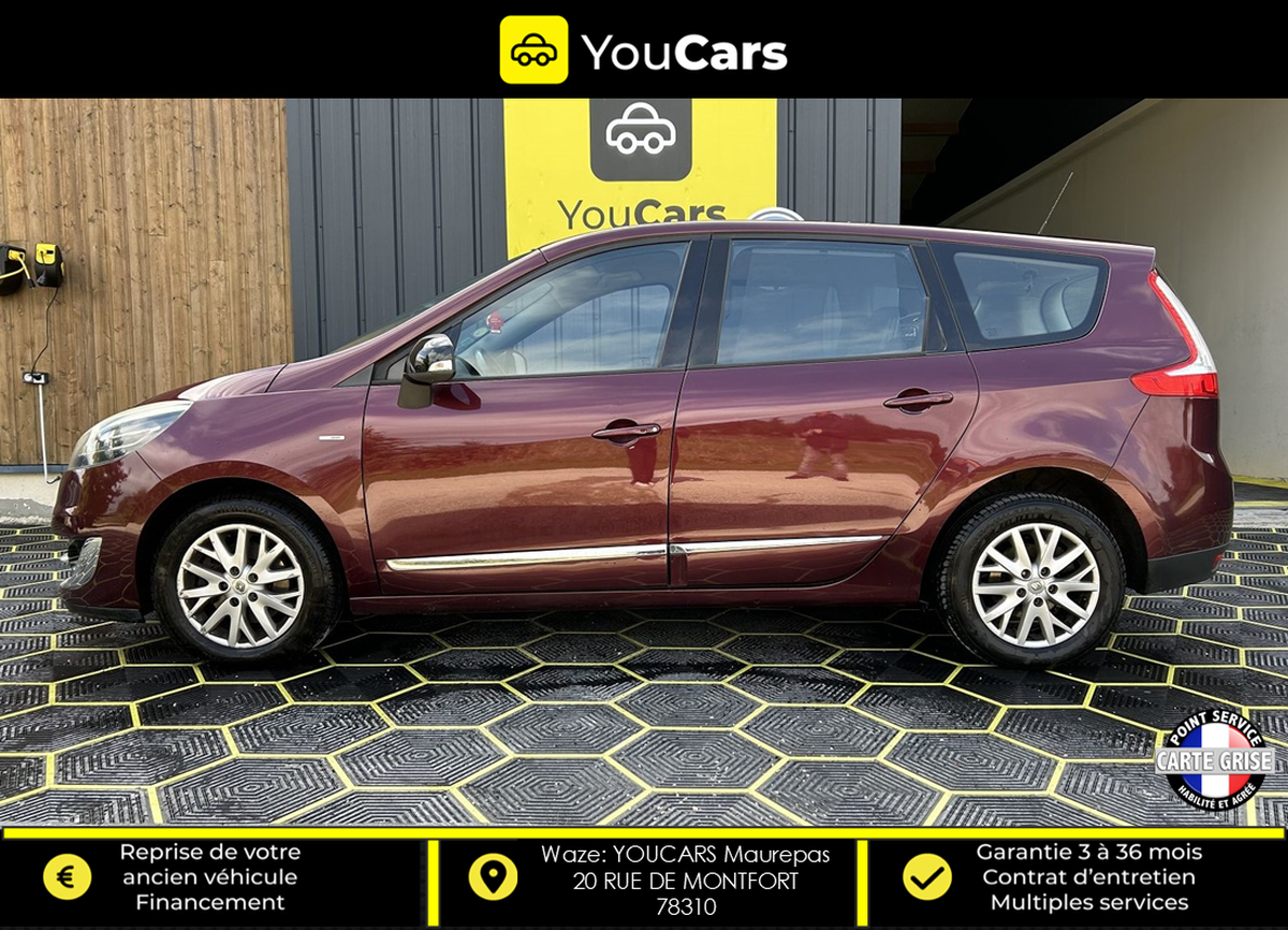 RENAULT Grand Scenic BOSE III Phase 2 1.6 dCi 130 cv INTERIEUR SEMI CUIR - RADAR DE RECUL AV/AR