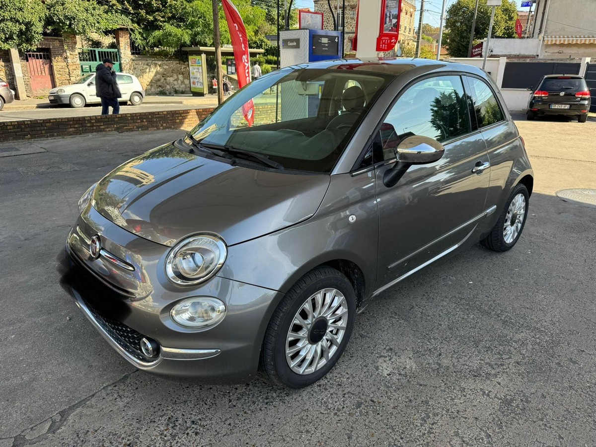 Fiat 500 SUIVI FACTURE TOIT PANO SEMI CUIR RADAR DE RECUL B