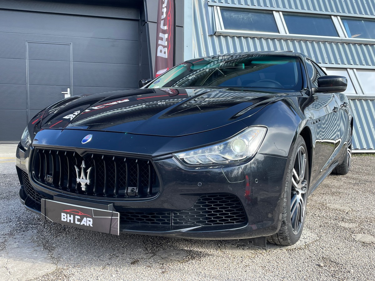 Image: Maserati Ghibli 3.0 S Q4 410 - TOE - Echappement Sport - Origine FR - Entretien exclusif Maserati