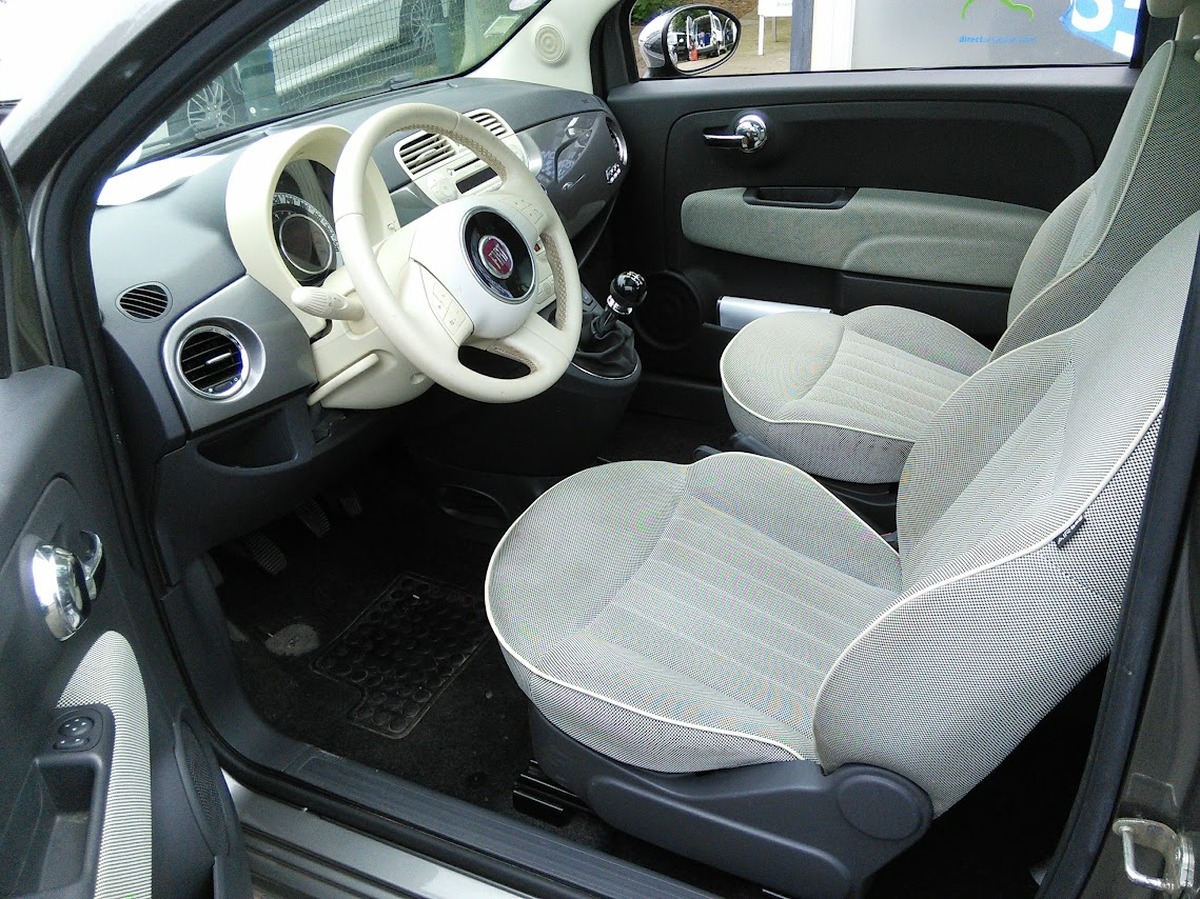 Fiat 500 1.2 70 LOUNGE CLIM TOIT PANORAMIQUE