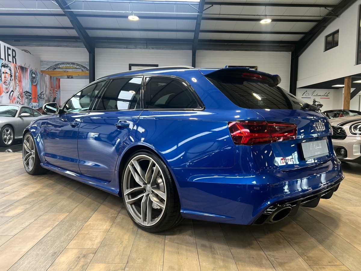 Audi RS6 Avant C7 QUATTRO 4.0 V8 TFSi 560 BLEU SEPANG MALUS INCLUS