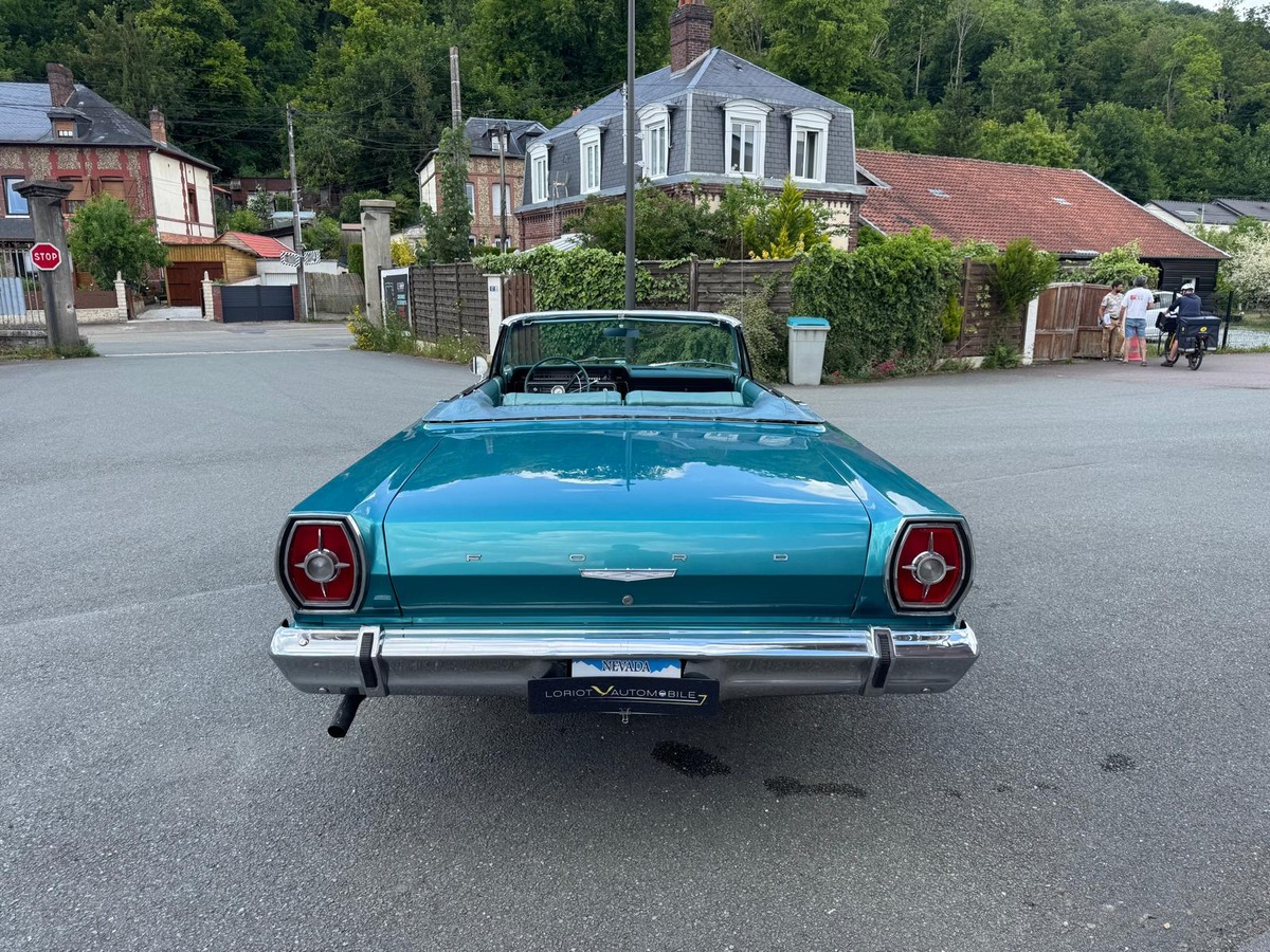 Ford Galaxie 500 V8 352 Ci 1965 CABRIOLET Génération 3