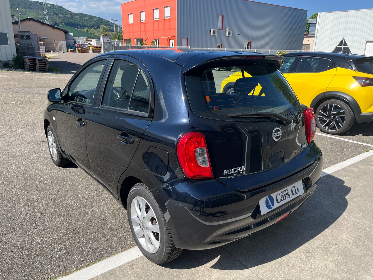 Nissan Micra K13 1.2 80ch VISIA PACK, REGULATEUR, LIMITEUR CLIMATISATION, BUETOOTH