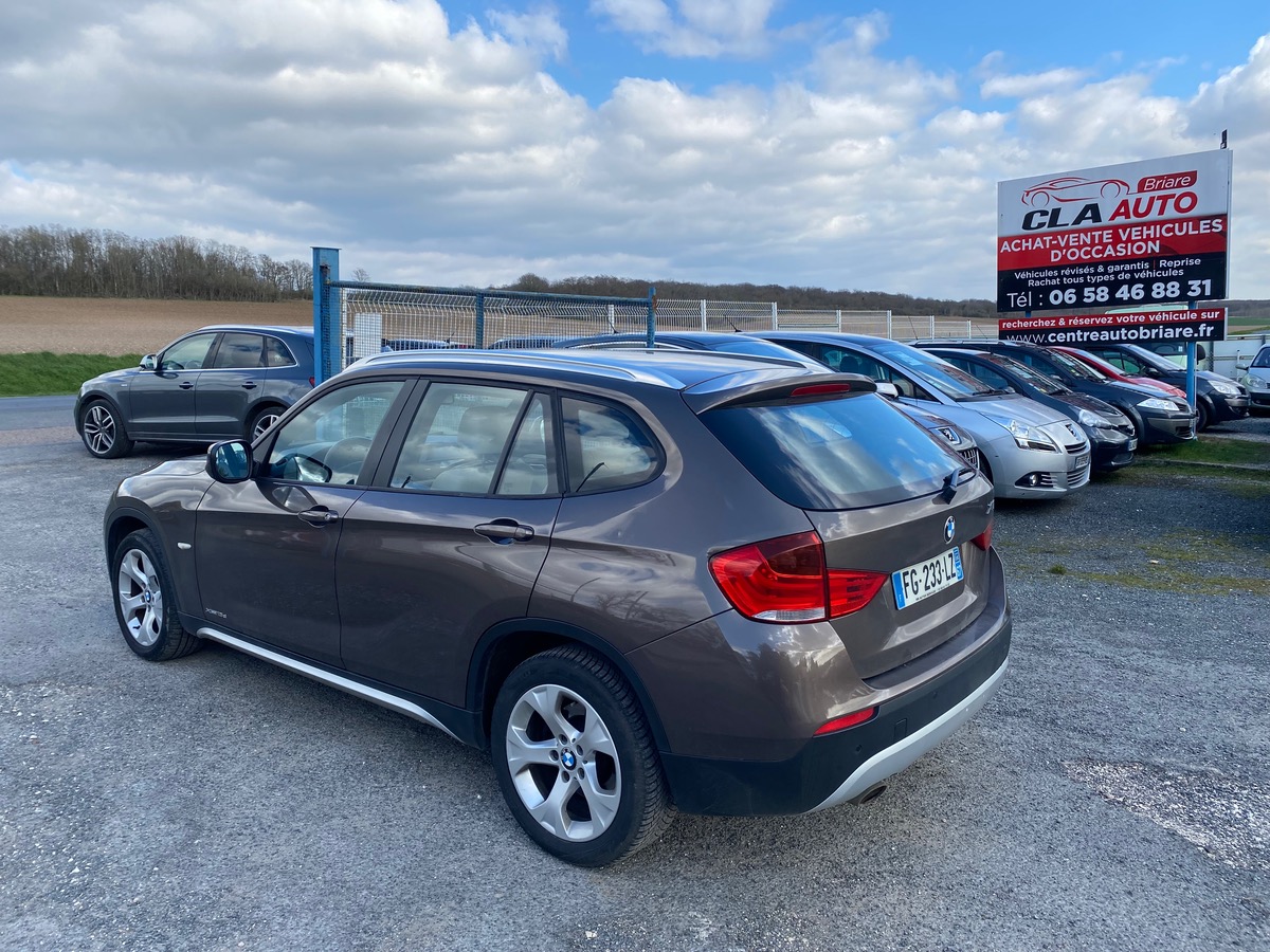 Bmw X1 2.0 xdrive 143cv 199026km bon état cuir beige