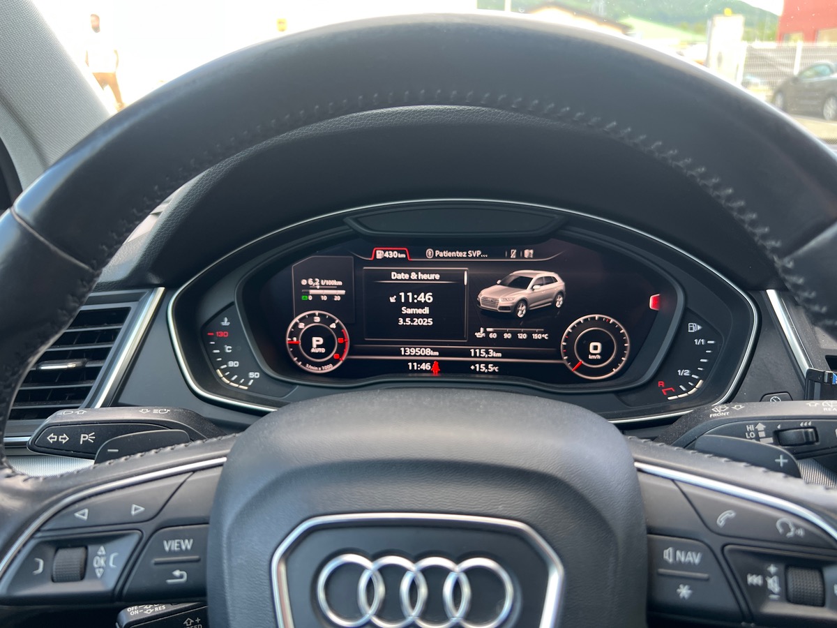 Audi AUDI Q5 2L TDI 190ch  S TRONIC QUATTRO DESIGN LUX,  SUIVI COMPLET, DIGITAL COCKPIT
