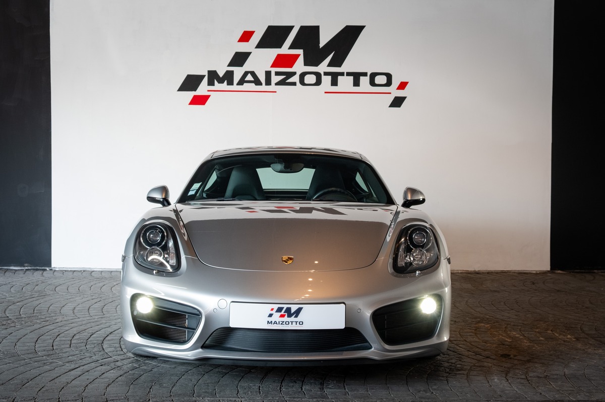 Porsche Cayman S 981 | GT-silver metallic | Echappement sport | Très bon Etat | Garantie 12 mois