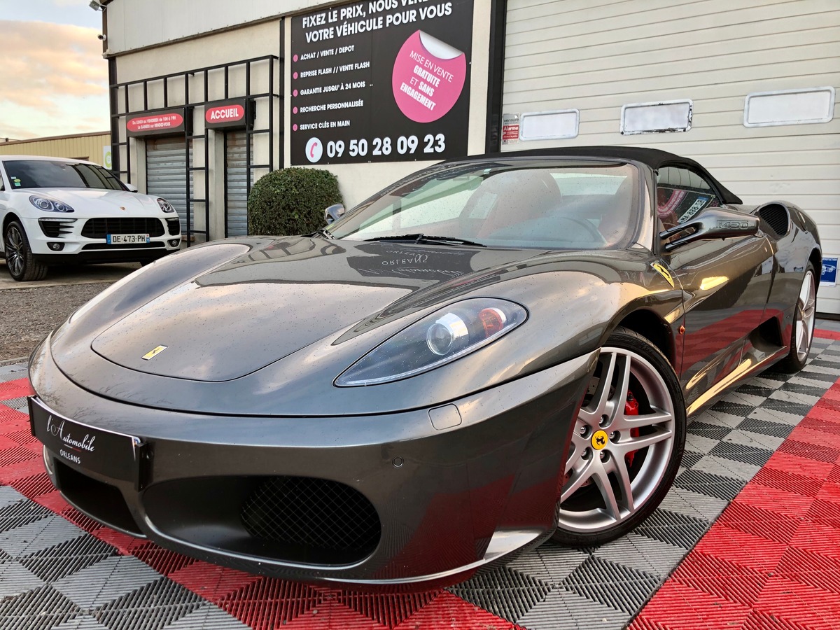 Ferrari F430 SPIDER 4.3 V8 490 FRANCAISE POZZI h