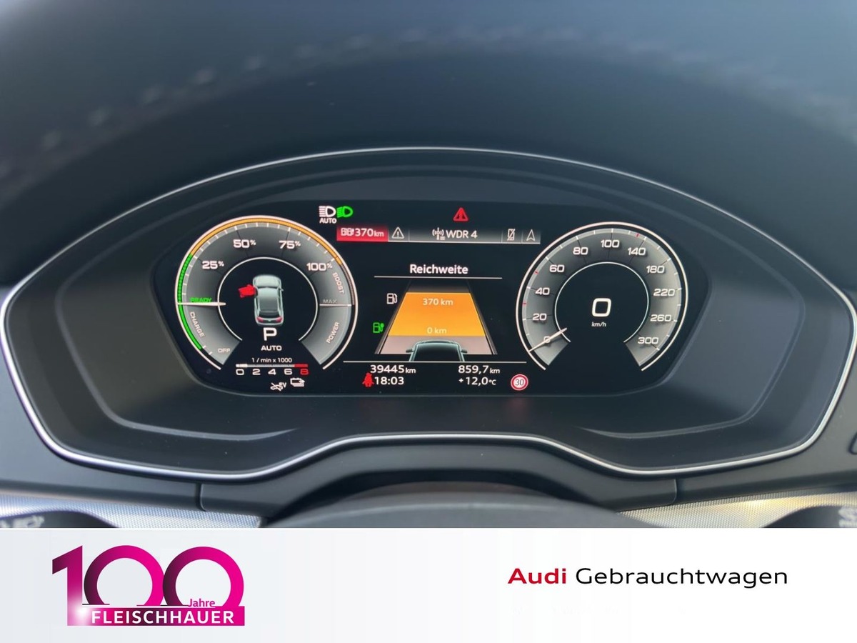 Audi Q5 Sportback 50 TFSI e 299ch S line quattro S tronic 7/Tête haute/Feux matriciels