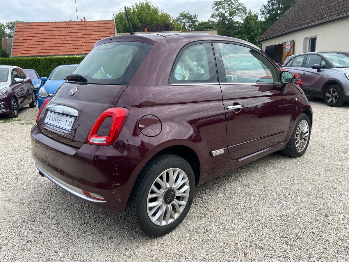 Fiat 500 toit panoramique 1.2 8v 69ch  Lounge