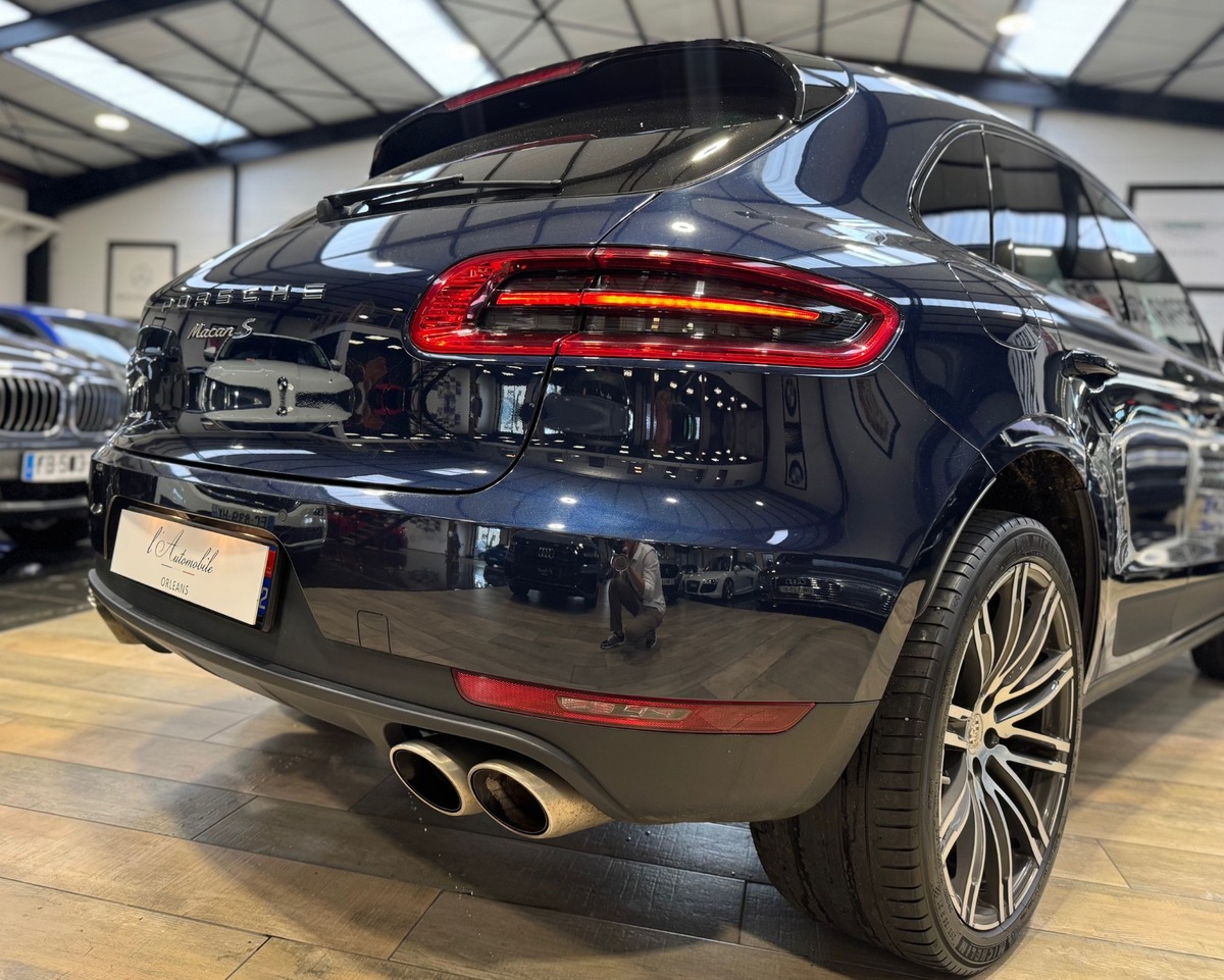 Porsche Macan S DIESEL 3.0L V6 258 ch PDK TO/SIEGES CHAUFFANTS/CAMERA/ATTELAGE