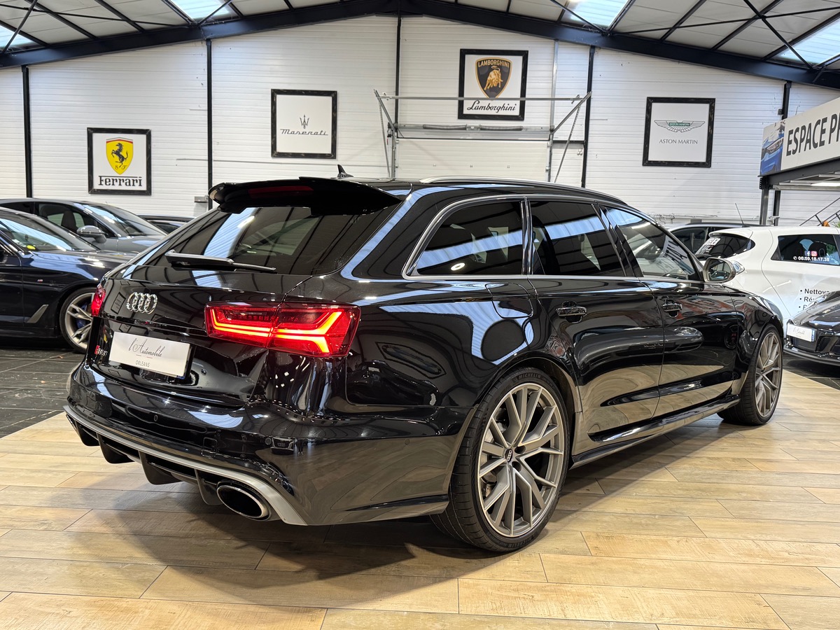 Audi RS6 C7 AVANT PERFORMANCE 605 QUATTRO TIPTRONIC TO/UHD/CAM/FULL 1ERE MAIN A