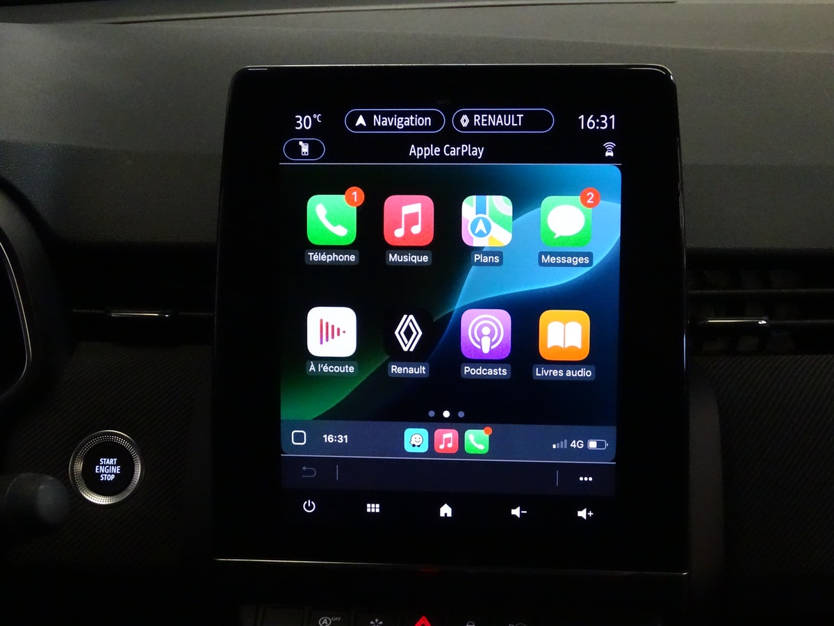 RENAULT Clio V (2) 1.0 TCE 90 Ch ESPRIT ALPINE 1ere main Caméra 360 CarPlay