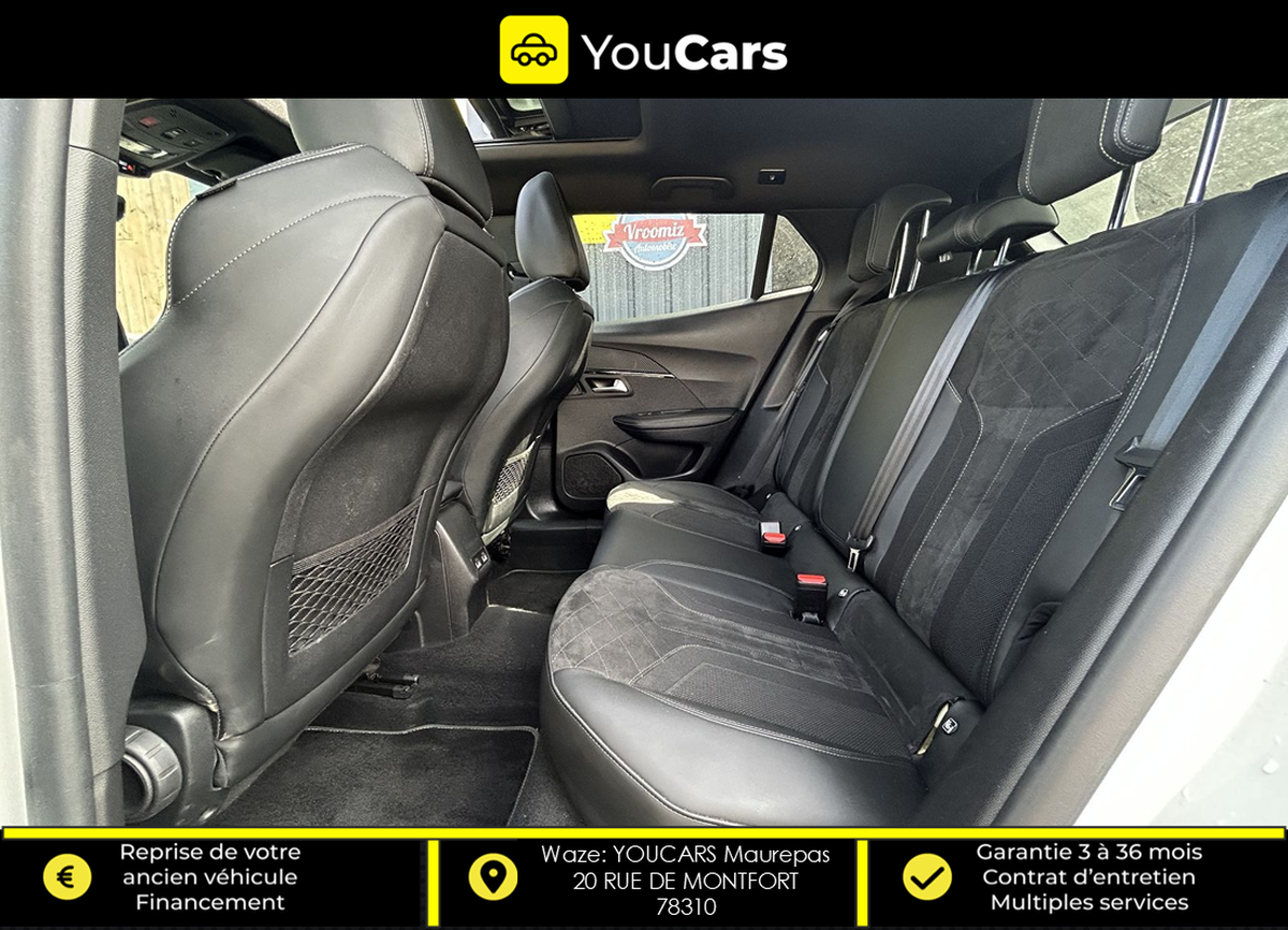 Peugeot 2008 GT 1.5 EAT8 130 cv TOIT OUVRANT - SYSTEME AUDIO FOCAL - SIEGES CHAUFFANTS