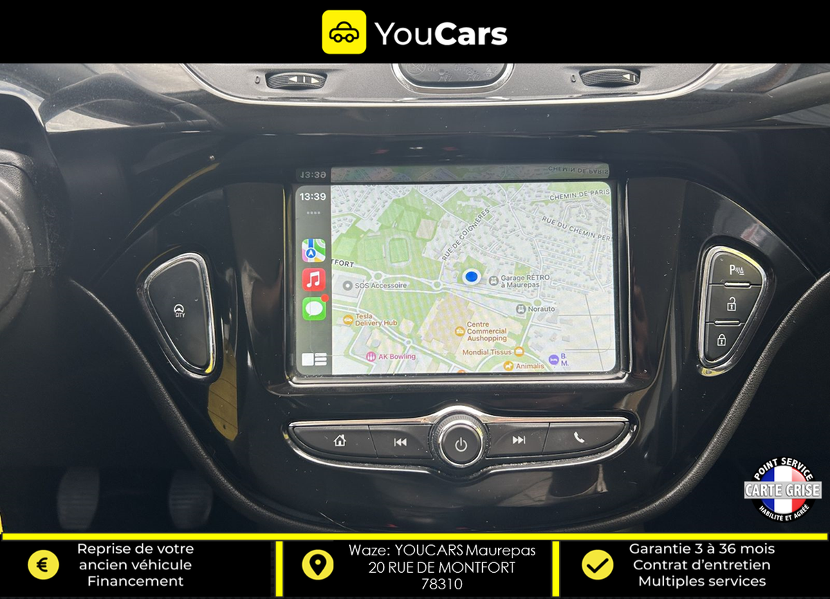 Opel Corsa E 5 Portes 1.4 i 90 cv CARPLAY - RADAR DE RECUL AR