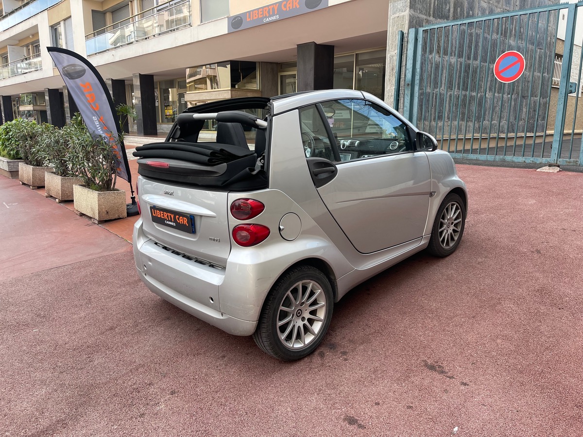 Smart Fortwo Cabriolet cabriolet 1.0i 71CV GPS / ECRAN