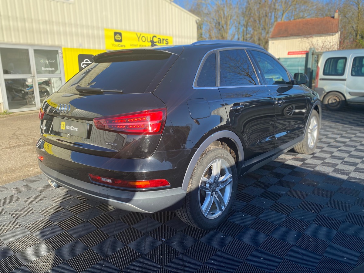 Audi Q3 Quattro 2.0 TDI S Tronic7 150 cv Boîte auto  TOIT OUVRANT- REGULATEUR - RIEN A PREVOIR