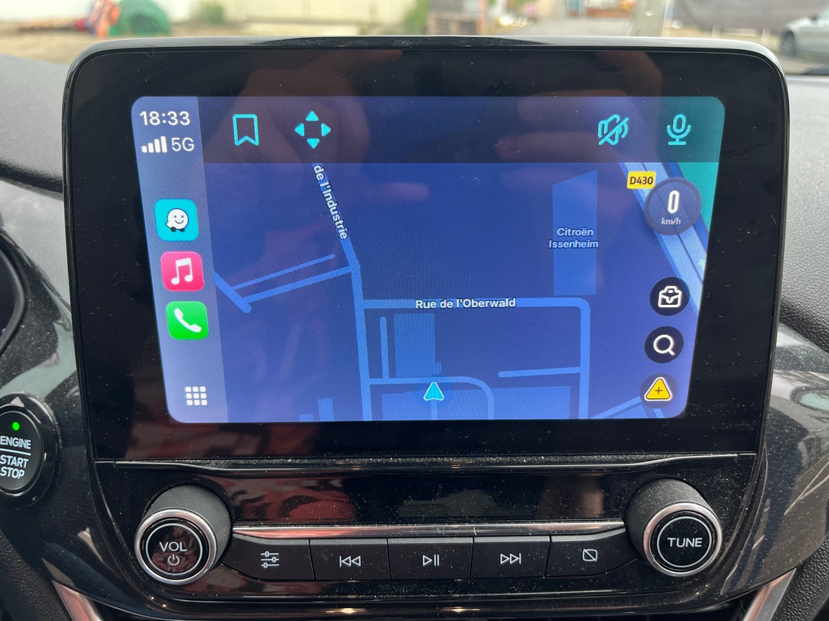 Ford Fiesta 1.0 ECOBOOST MHEV 125ch ST-LINE X, SUIVI FORD, CHARGEUR A INDUCTION, CARPLAY, REGULATEUR