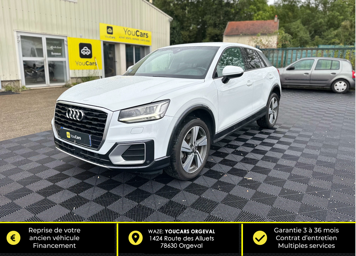 Audi Q2 S-LINE 1.4 tfsi 150 cv Boîte auto - VIRTUAL COCKPIT - BANG & OLUFSEN - APPLE CARPLAY