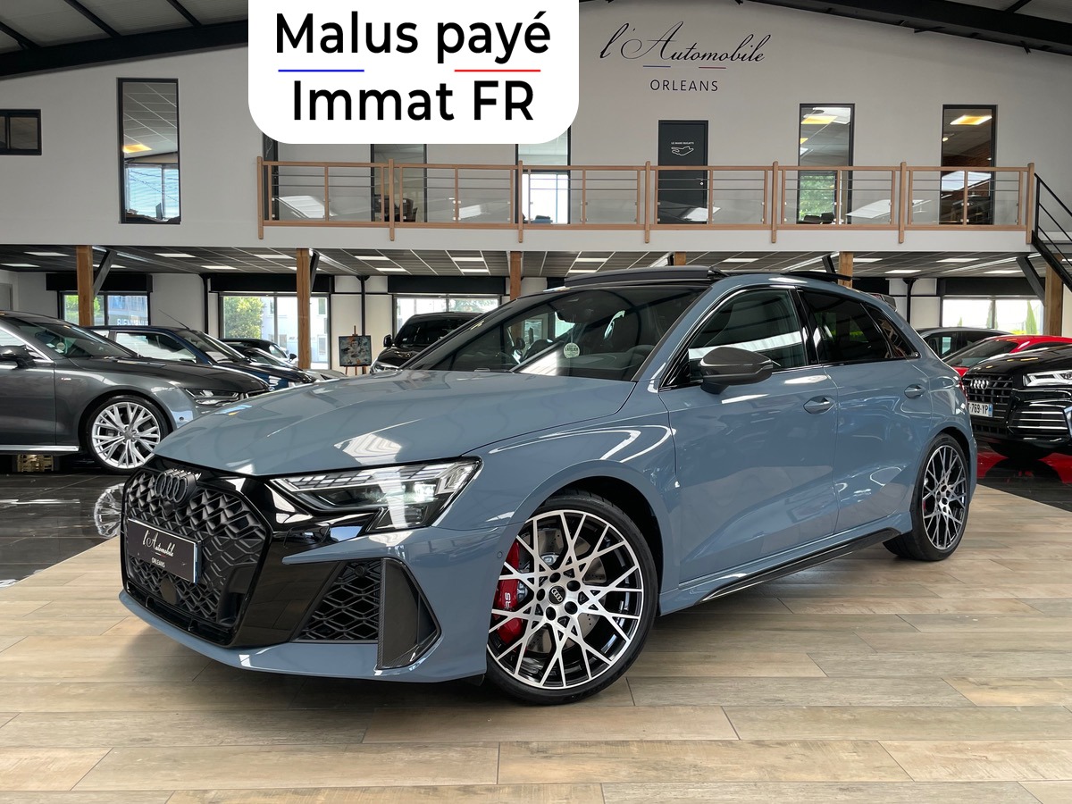 Audi RS3 Sportback 2.5 TFSI 400CH S TRONIC 7 QUATTRO - FACELIFT 2025 - NEUVE