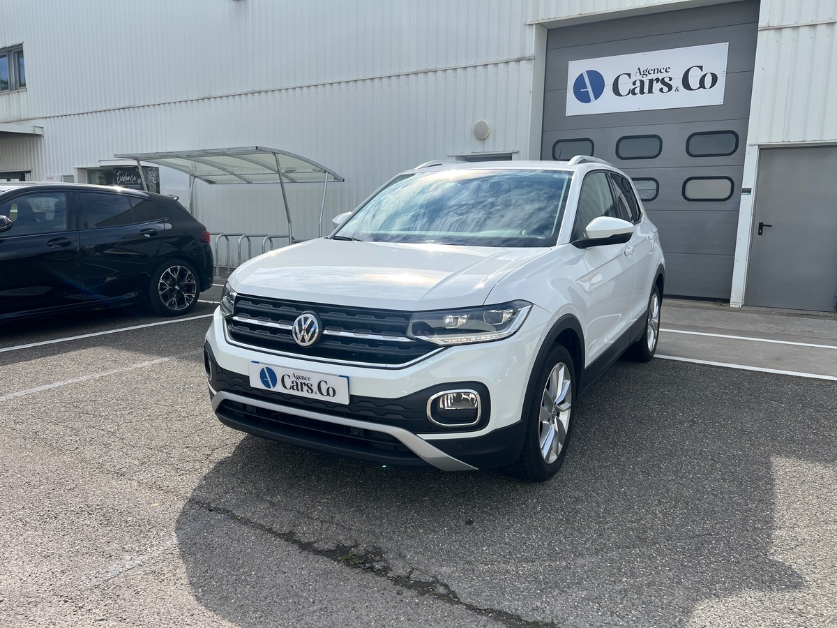 Volkswagen T-Cross 1.6 TDI  95ch DSG7 CARAT, SUIVI COMPLET, CAMERA DE RECUL, SIEGES CHAUFFANT