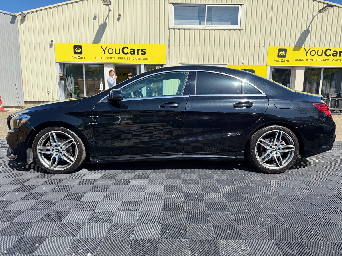 Mercedes-Benz CLA Coupé Phase 2 180 1.6 i 7G-DCT 122 cv - CAMERA DE RECUL - SEMI-CUIR ALCANTARA