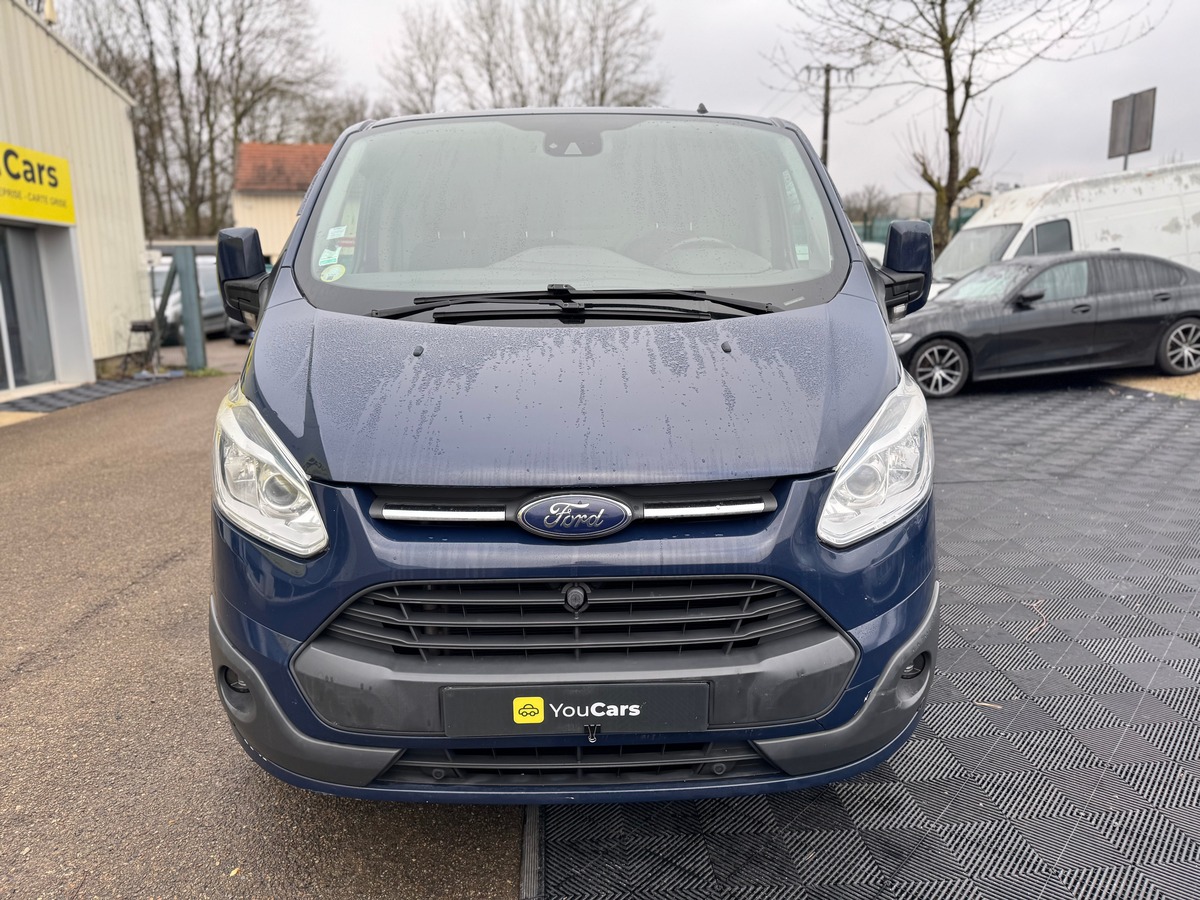 Ford TRANSIT CUSTOM pack sport 2.2 l’tdci 155 cv bv6 - 1ERE MAIN - CAMERA DE RECUL - RADAR DE RECUL