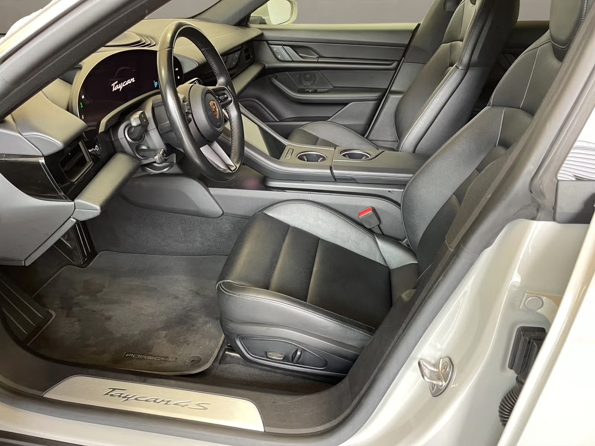 Porsche Taycan 4S 530CH Bose/Angle-mort/Matrix Led/Sièges chauffants/Eclairage d’ambiance