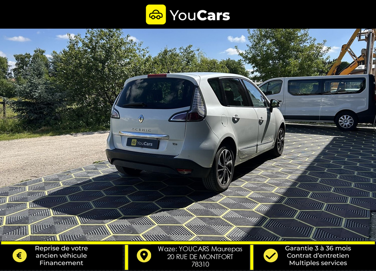 RENAULT Grand Scenic BOSE Phase 2 1.2 TCe 131 cv ENTRETIEN RENAULT - CAMERA DE RECUL - GPS