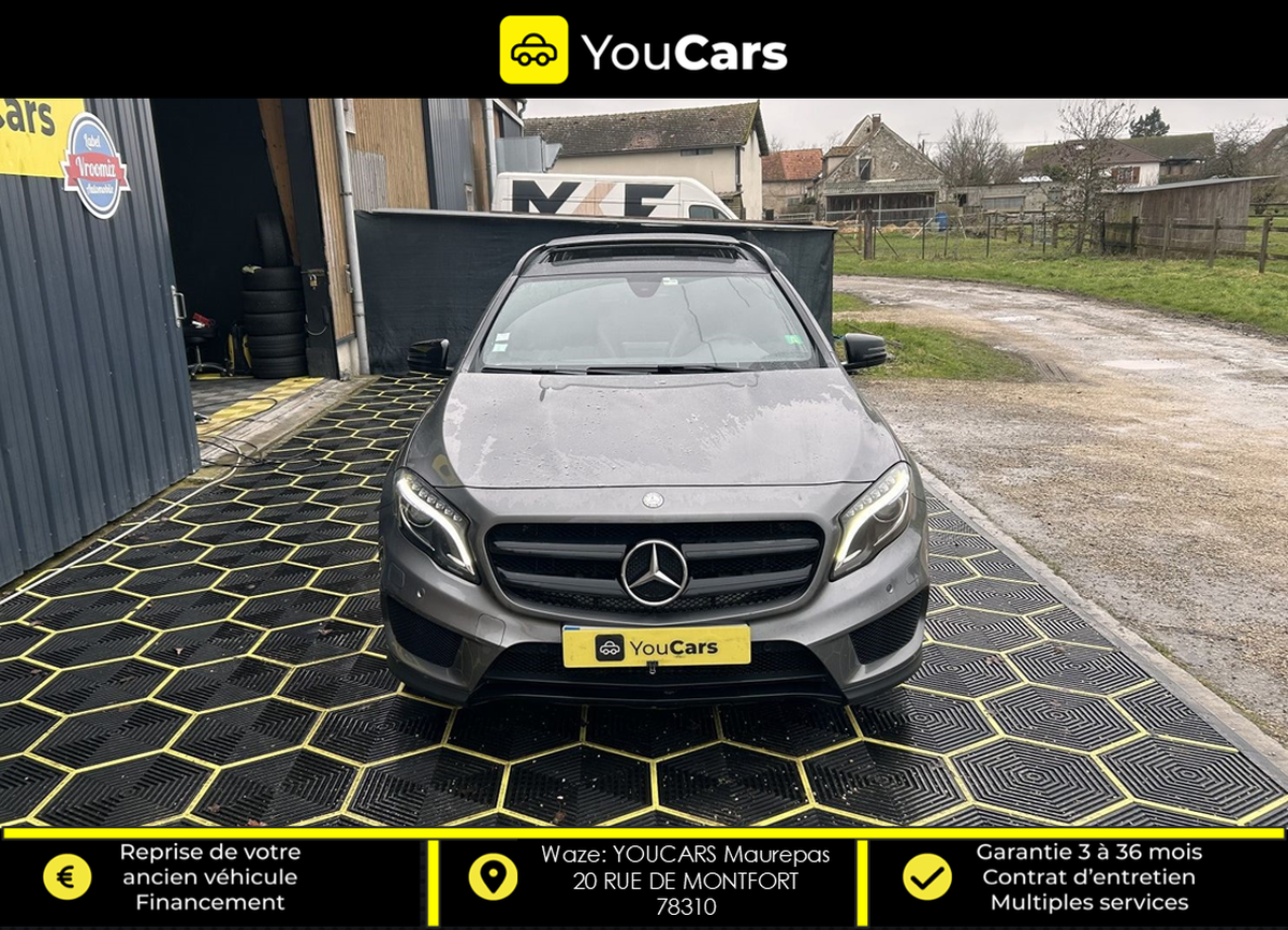 Mercedes-Benz GLA FASCINATION AMG 220 2.1 CDi 7G-DCT 177 cv TOIT OUVRANT - CAMERA DE RECUL