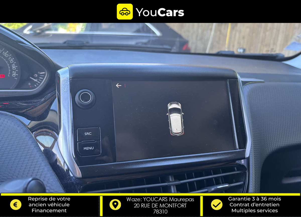 Peugeot 208 GT LINE 5 Portes 1.6 Blue HDi 99 cv RADAR DE RECUL APPLE CARPLAY ENTRETIEN A JOUR
