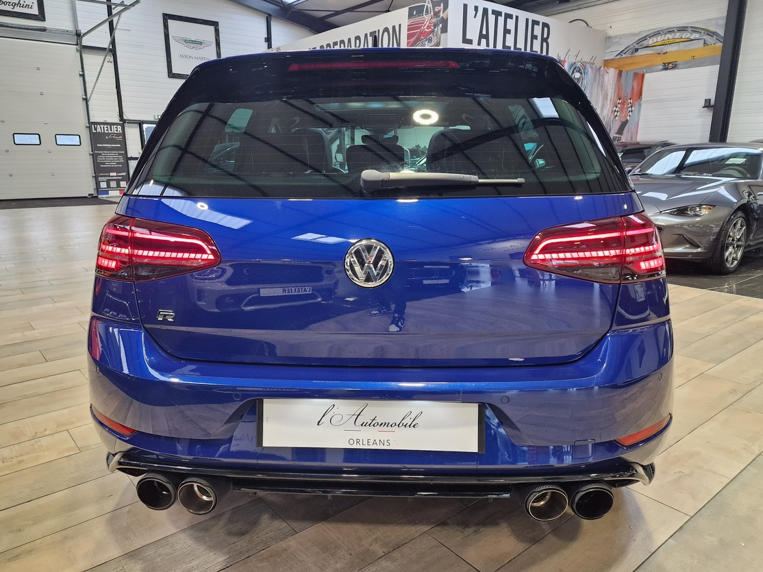 Volkswagen Golf VII (2) R 2.0 TSI 310 4MOTION DSG7 BLEU LAPIZ + ECHAPPEMENT SPORT