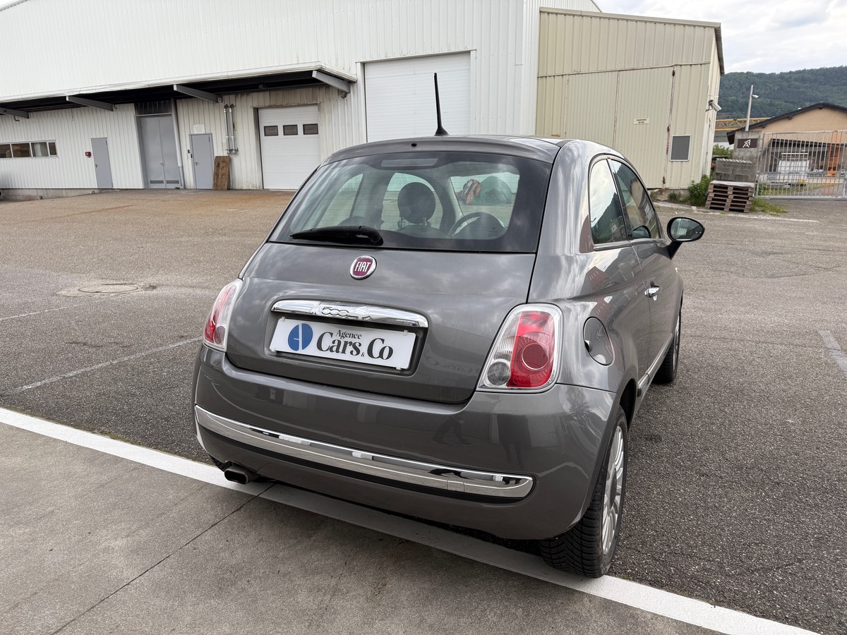 Fiat 500 Phase 2 1.2 MPi  69 cv Lounge, toit panoramique