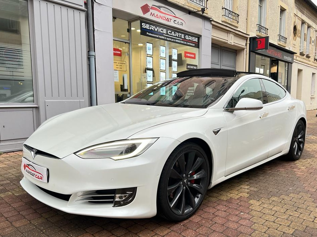 Tesla Model S P100D PERFORMANCE LUDICROUS Toit Ouvrant TVA - Annonce