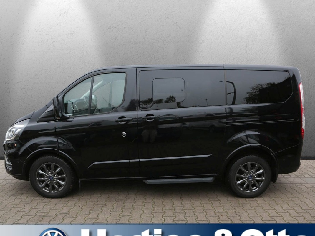 Ford Tourneo Custom 320 L1H1 2.0 EcoBlue 185ch BVA 8places 2 portes laterale Cam/Clim/Carplay/DAB