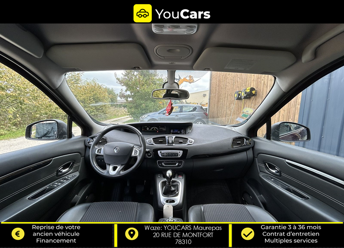 RENAULT Grand Scenic BOSE III Phase 2 1.6 dCi 130 cv INTERIEUR SEMI CUIR - RADAR DE RECUL AV/AR