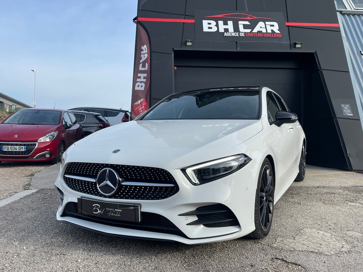 Image: Mercedes Benz Classe A 200d 150 AMG - Toit ouvrant -  Caméra - Burmester - 1 ère Main